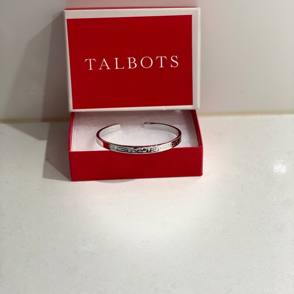 NWT Talbots bracelet sterling